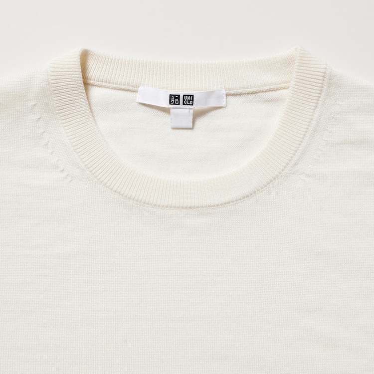 Uniqlo Extra Fine Merino V-Neck Long-Sleeve Sweater