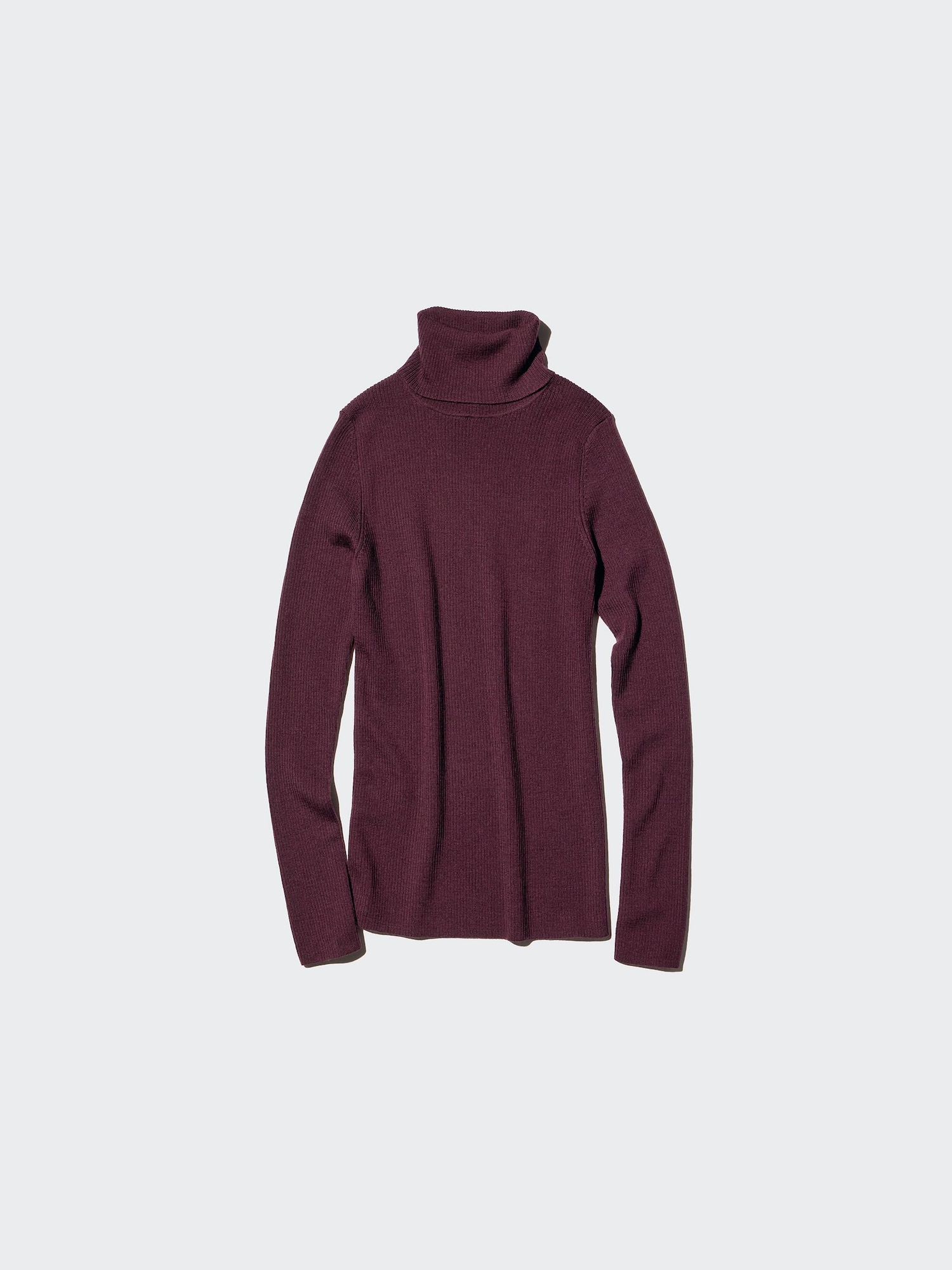 %100 Merinos Fitilli Balıkçı Yaka Kazak