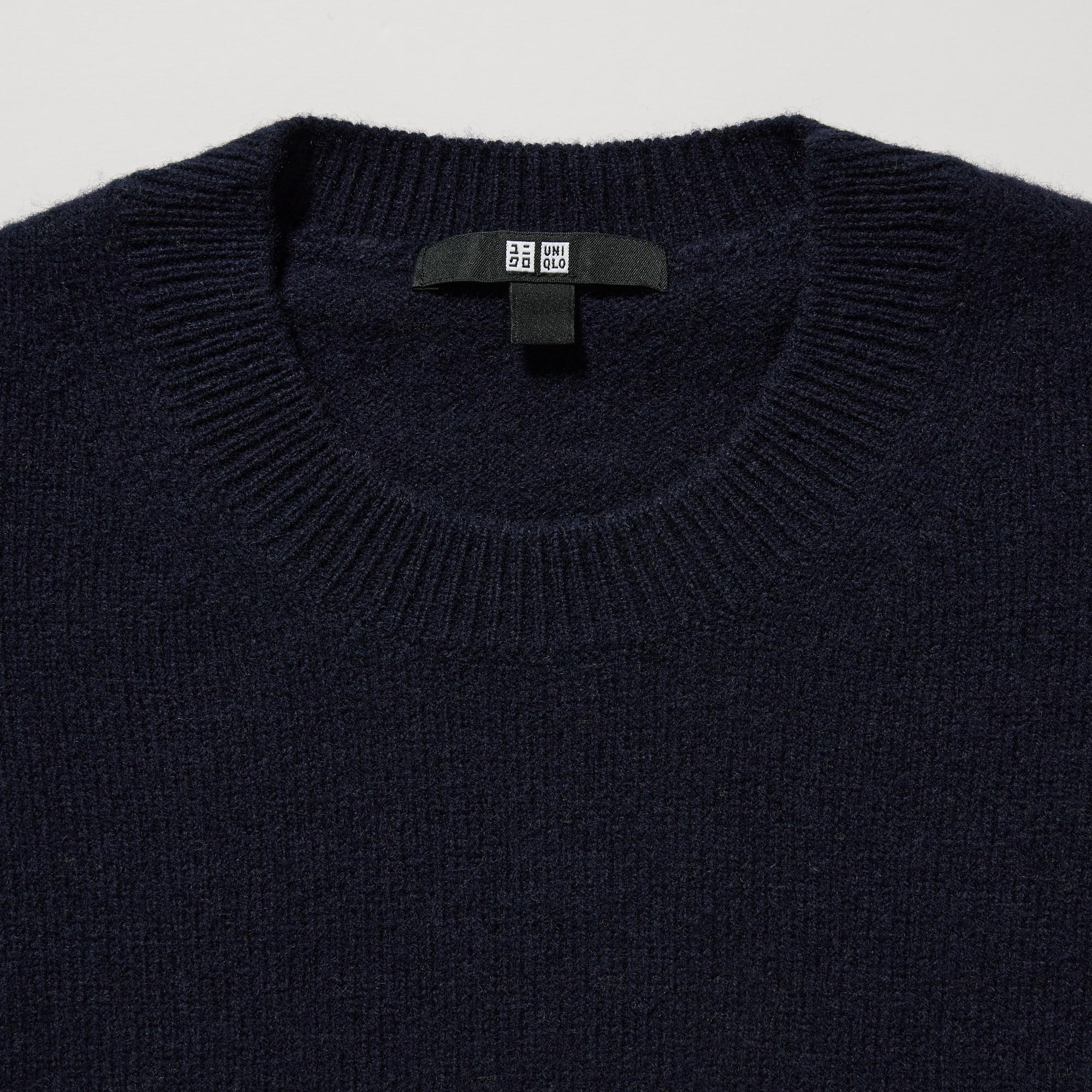 Uniqlo lambswool clearance crew neck sweater