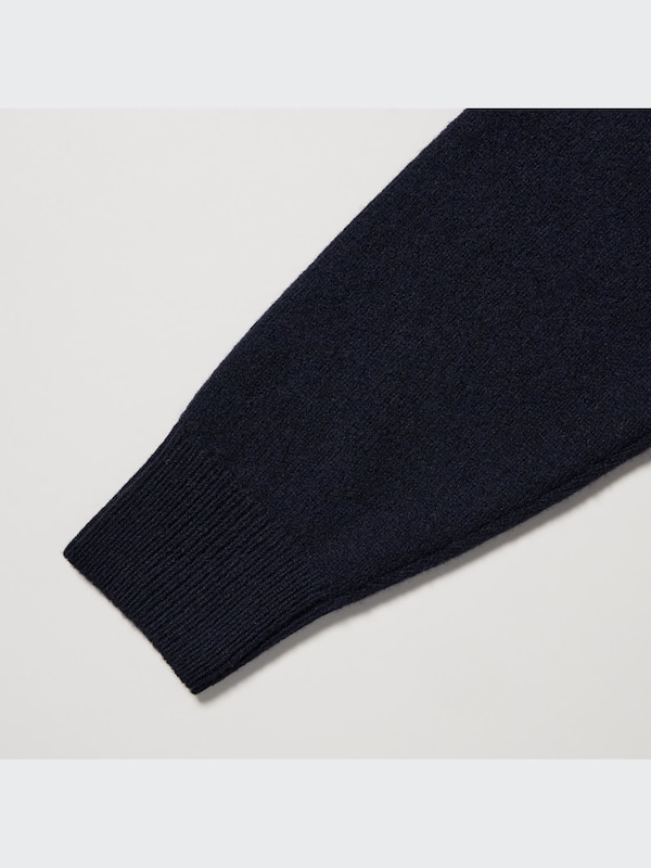 Premium Lambswool Crew Neck Long-Sleeve Sweater