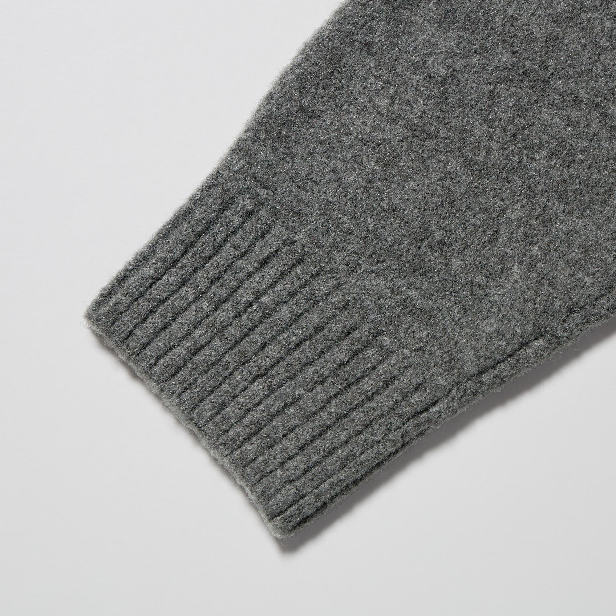 Gray mock neck on sale sweater