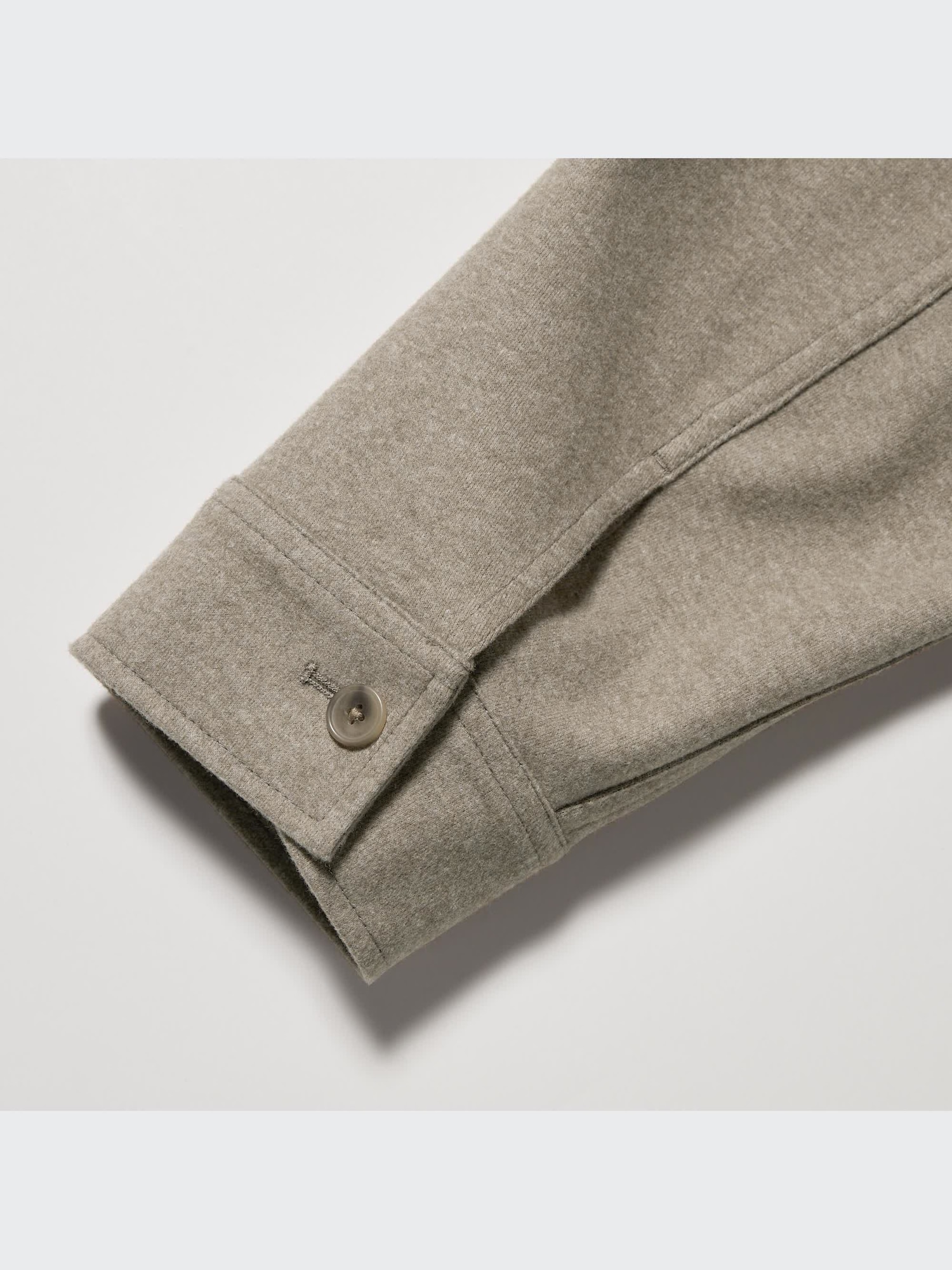 Brushed Jersey Shirt Jacket | UNIQLO US Brushed Jersey Shirt Jacket | UNIQLO US