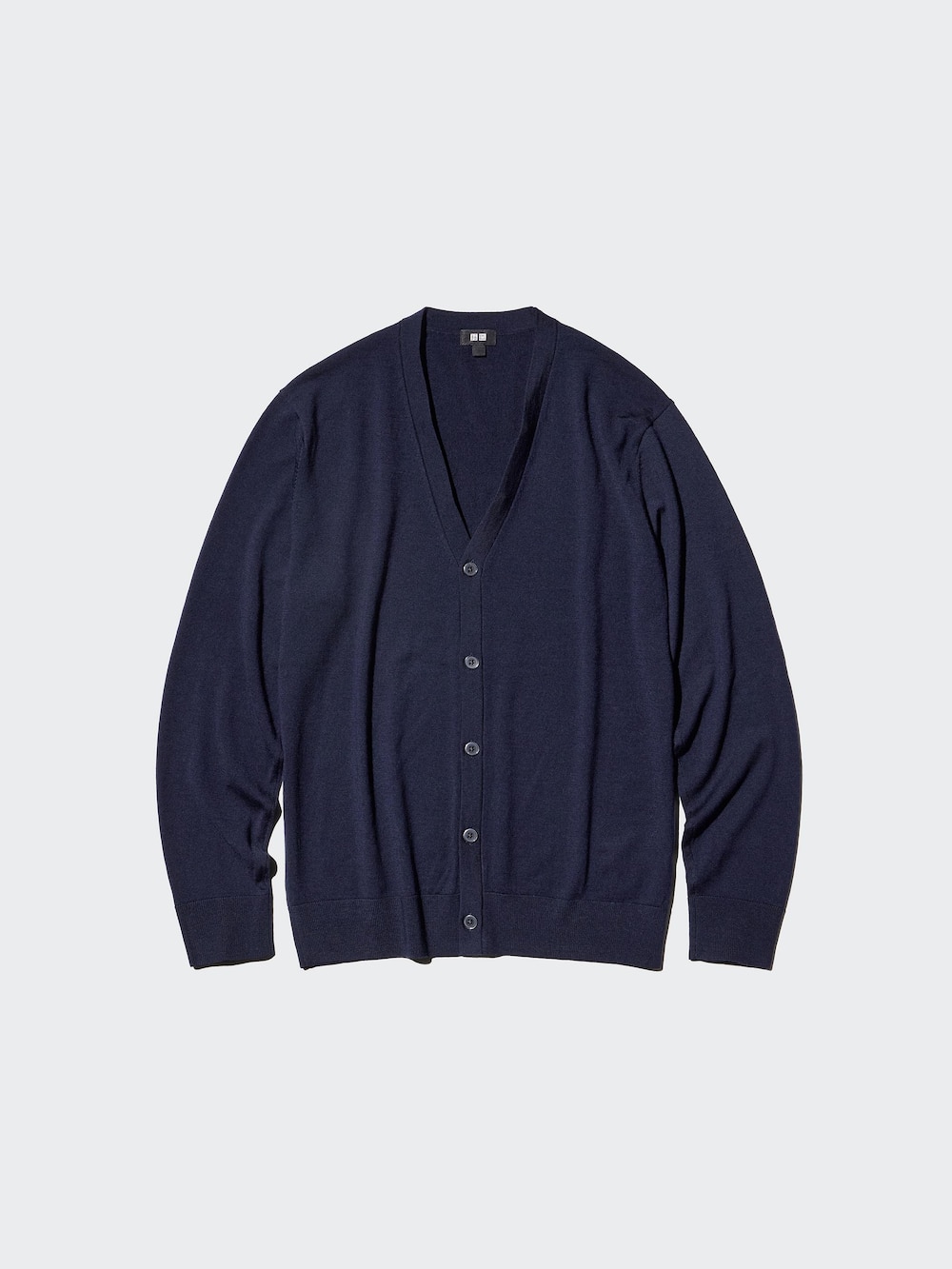 Мужские кардиганы Uniqlo Merino Cardigan V-Neck — фото 3