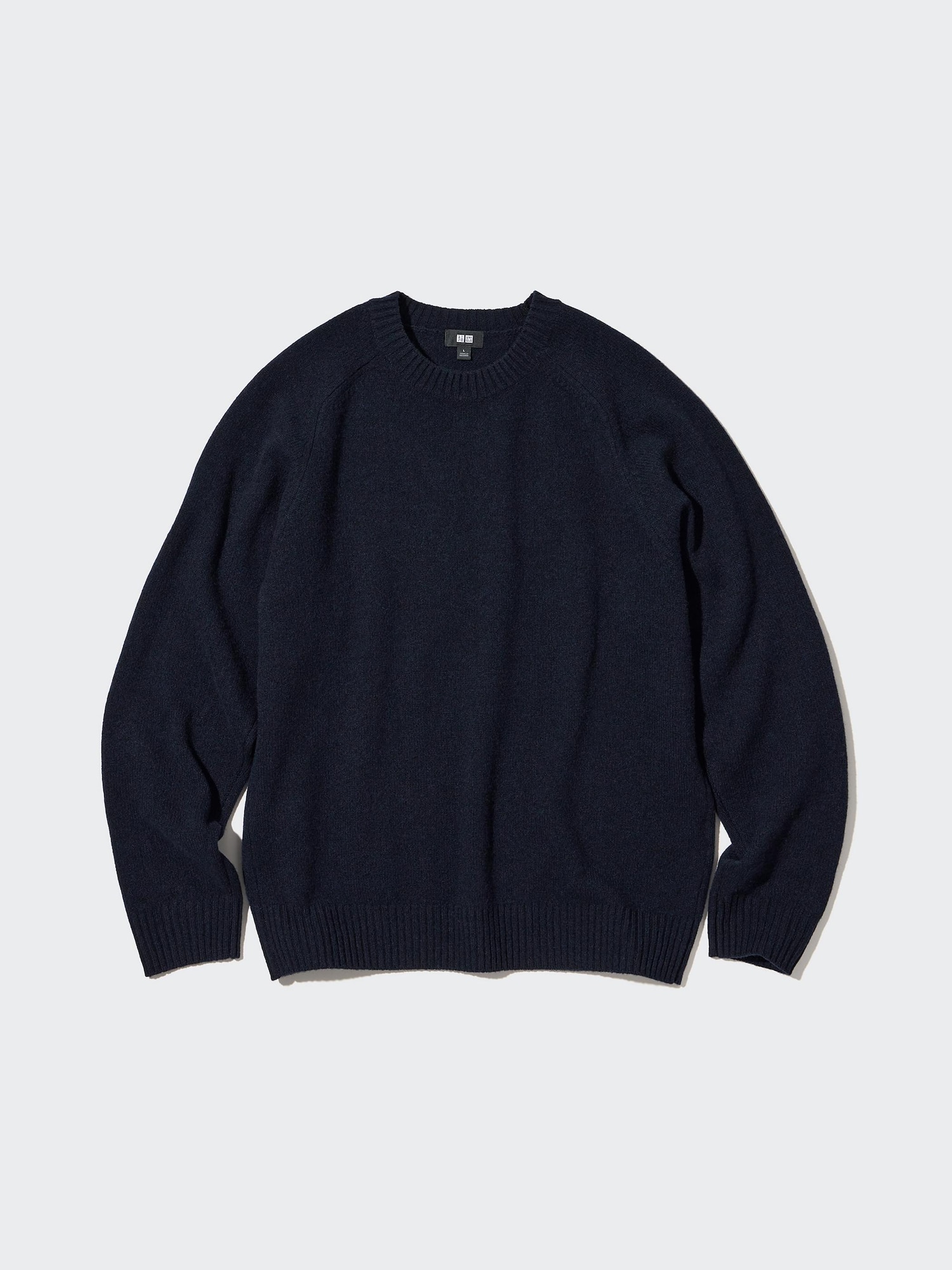 Men s Lambswool Crew Neck Jumper UNIQLO NL