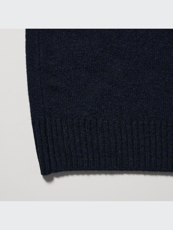 Premium Lambswool Crew Neck Long-Sleeve Sweater