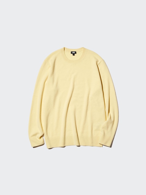 Uniqlo - Pull 100% Cachemire - Jaune - L