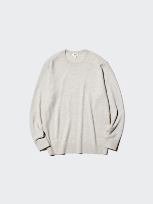 Cashmere Crew Neck Long Sleeve Sweater