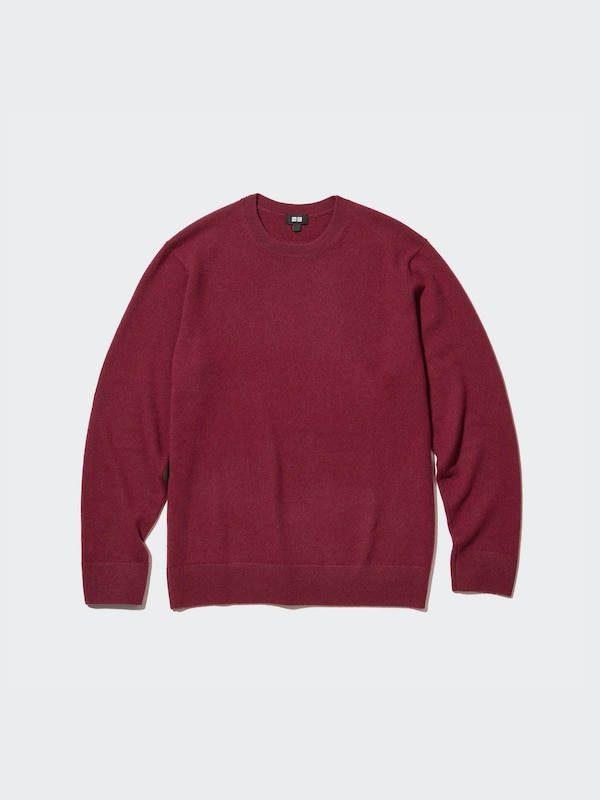 Jersey cashmere cuello redondo