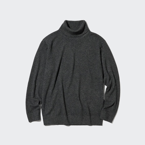 Cashmere Turtleneck Long-Sleeve Sweater (2022 Edition) | UNIQLO US