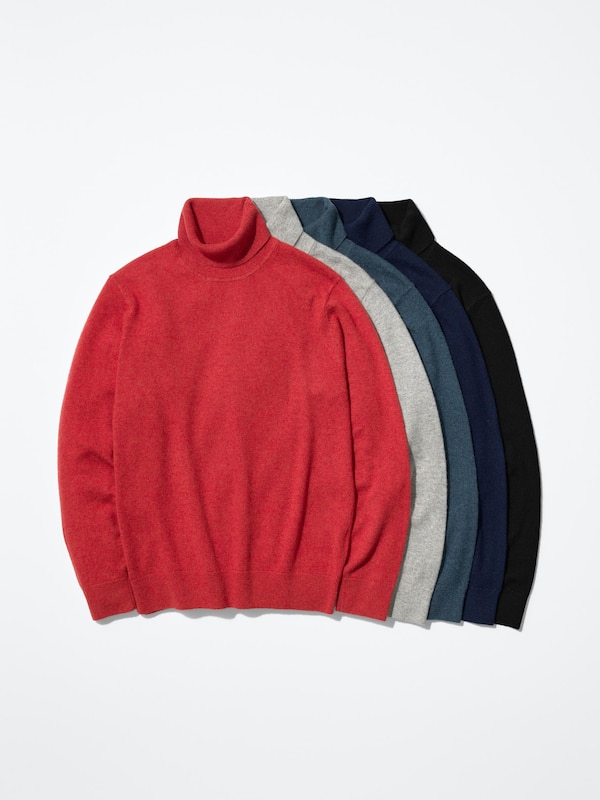 100% Cashmere Turtleneck Jumper