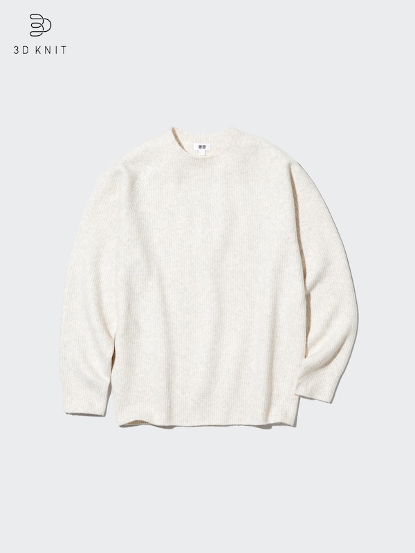 3D KNIT SOUFFLÉ YARN SWEATER