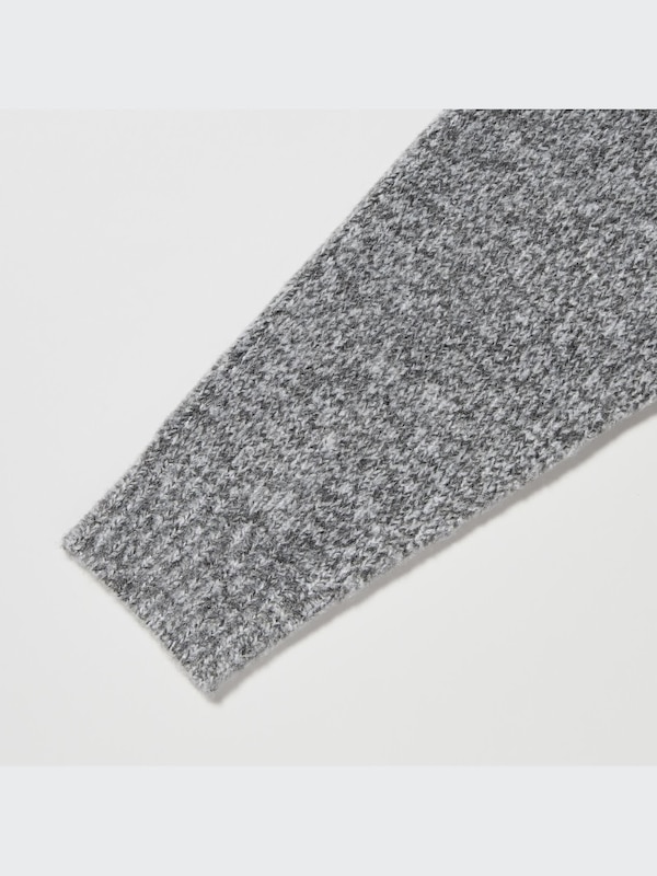 SOUFFLE YARN HALF-ZIP SWEATER