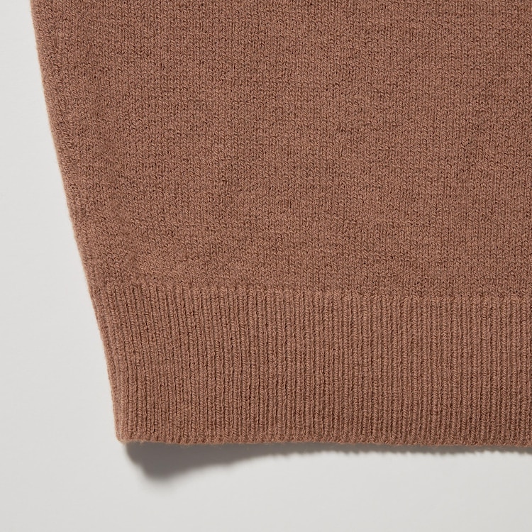 U Crepe Wool Crew Neck Sweater | UNIQLO US