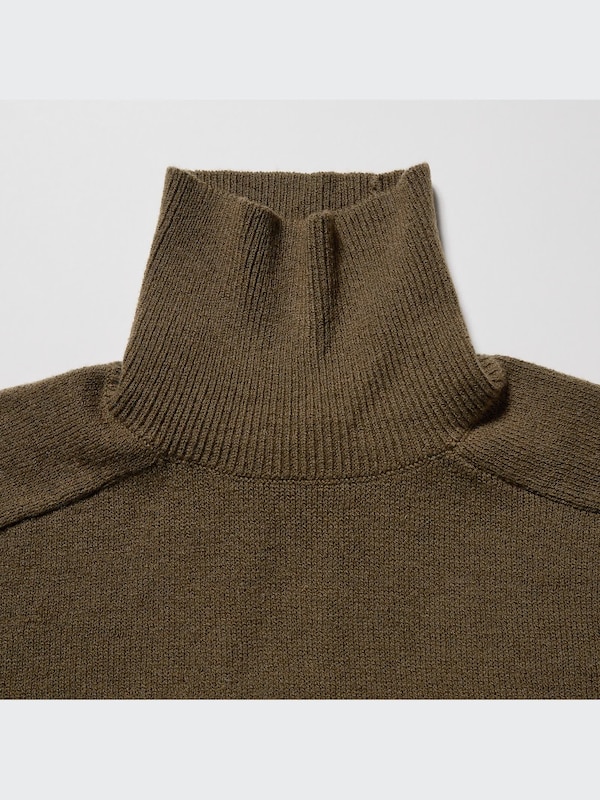 UNIQLO U CREPE WOOL TURTLENECK SWEATER