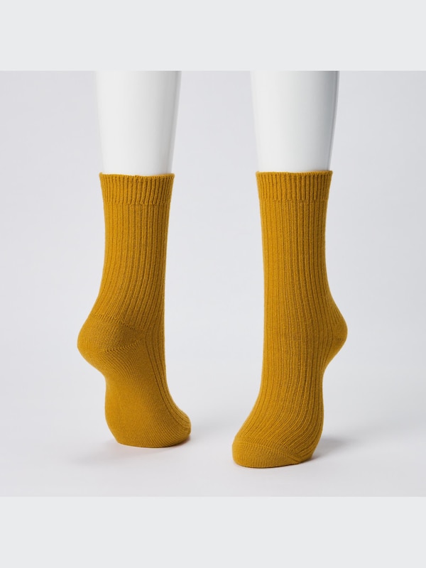 HEATTECH Ribbed Socks (2 Pairs)