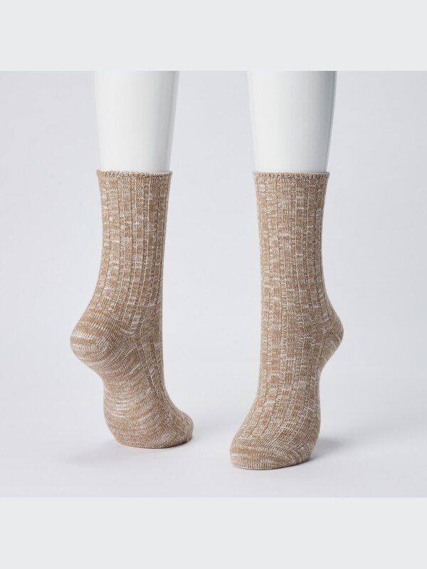 HEATTECH Slub Yarn Socks (2 Pairs)
