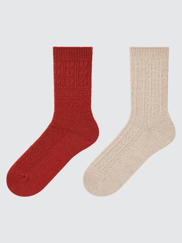 CHAUSSETTES HEATTECH EN TRICOT (LOT DE 2)