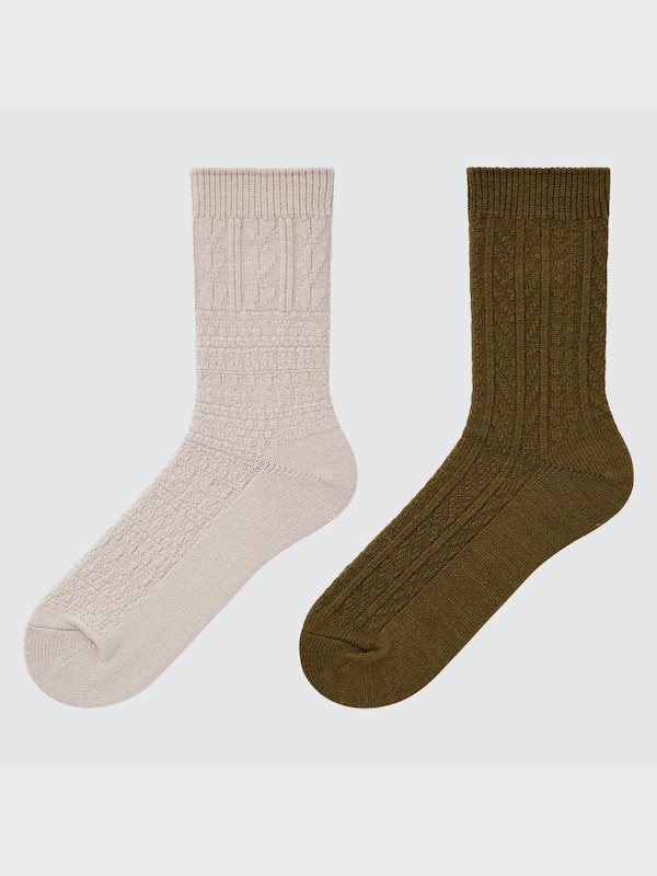CHAUSSETTES HEATTECH EN TRICOT (LOT DE 2)