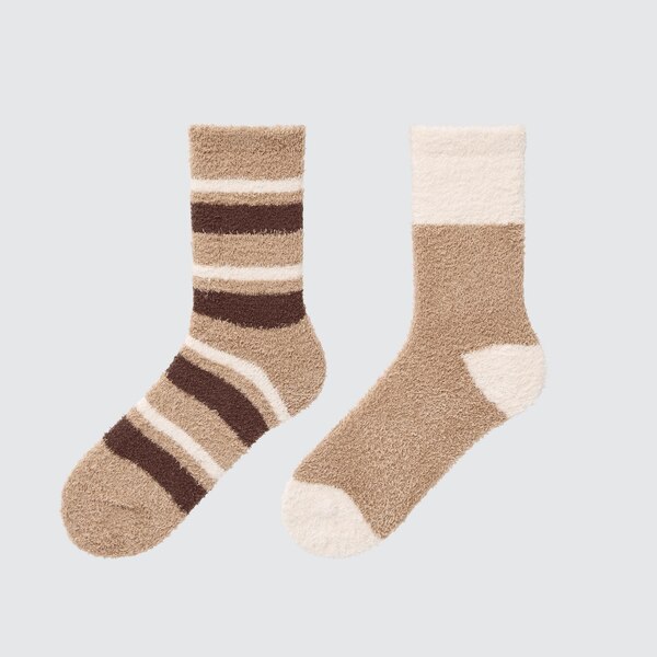 HEATTECH Soft Fluffy Socks (2 Pairs) | UNIQLO US