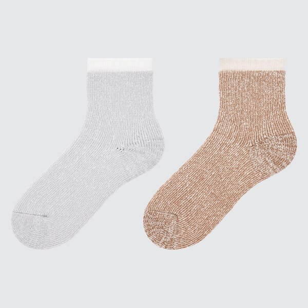 HEATTECH Pile Plating Socks (2 Pairs) | UNIQLO US