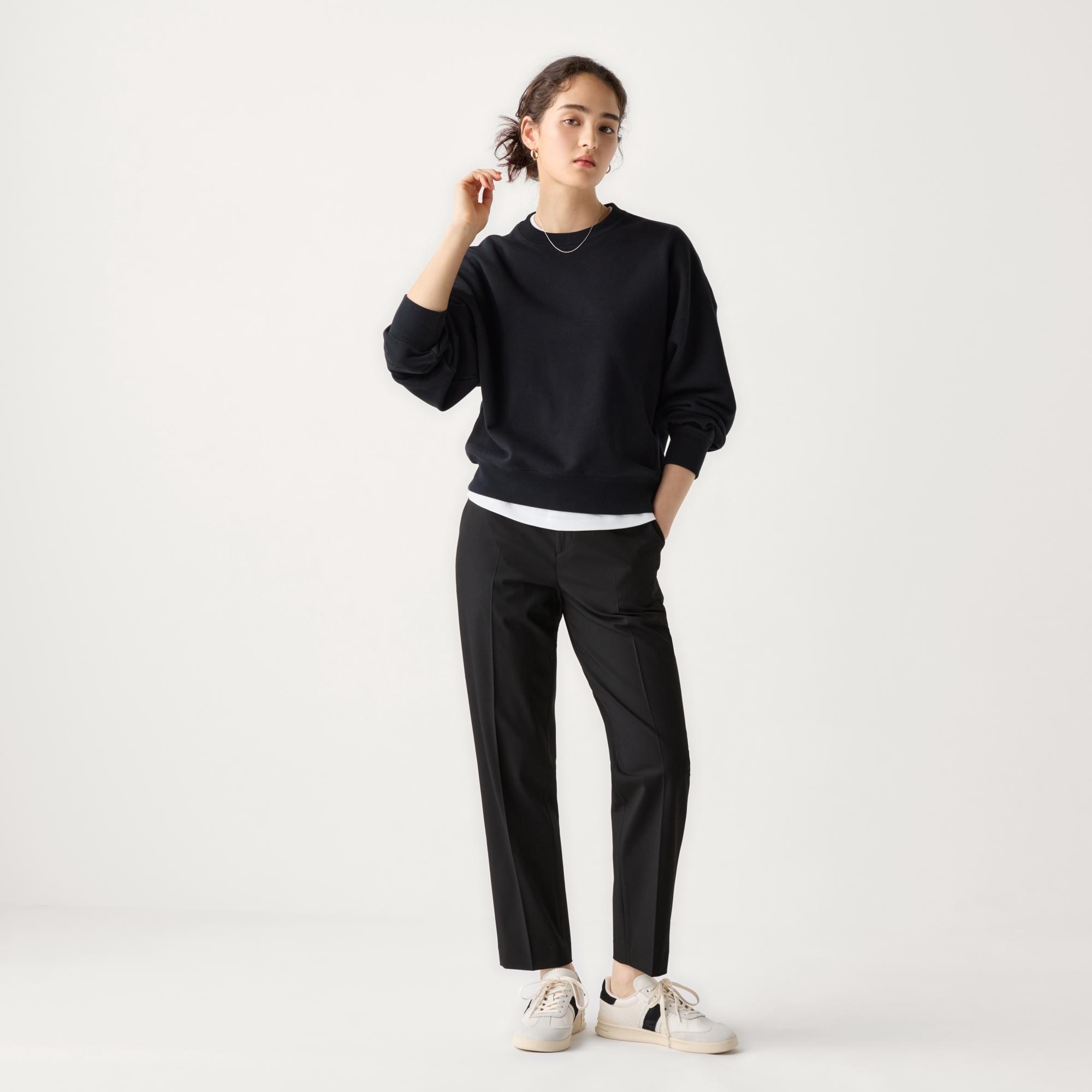 SMART ANKLE PANTS (WOOL LIKE)