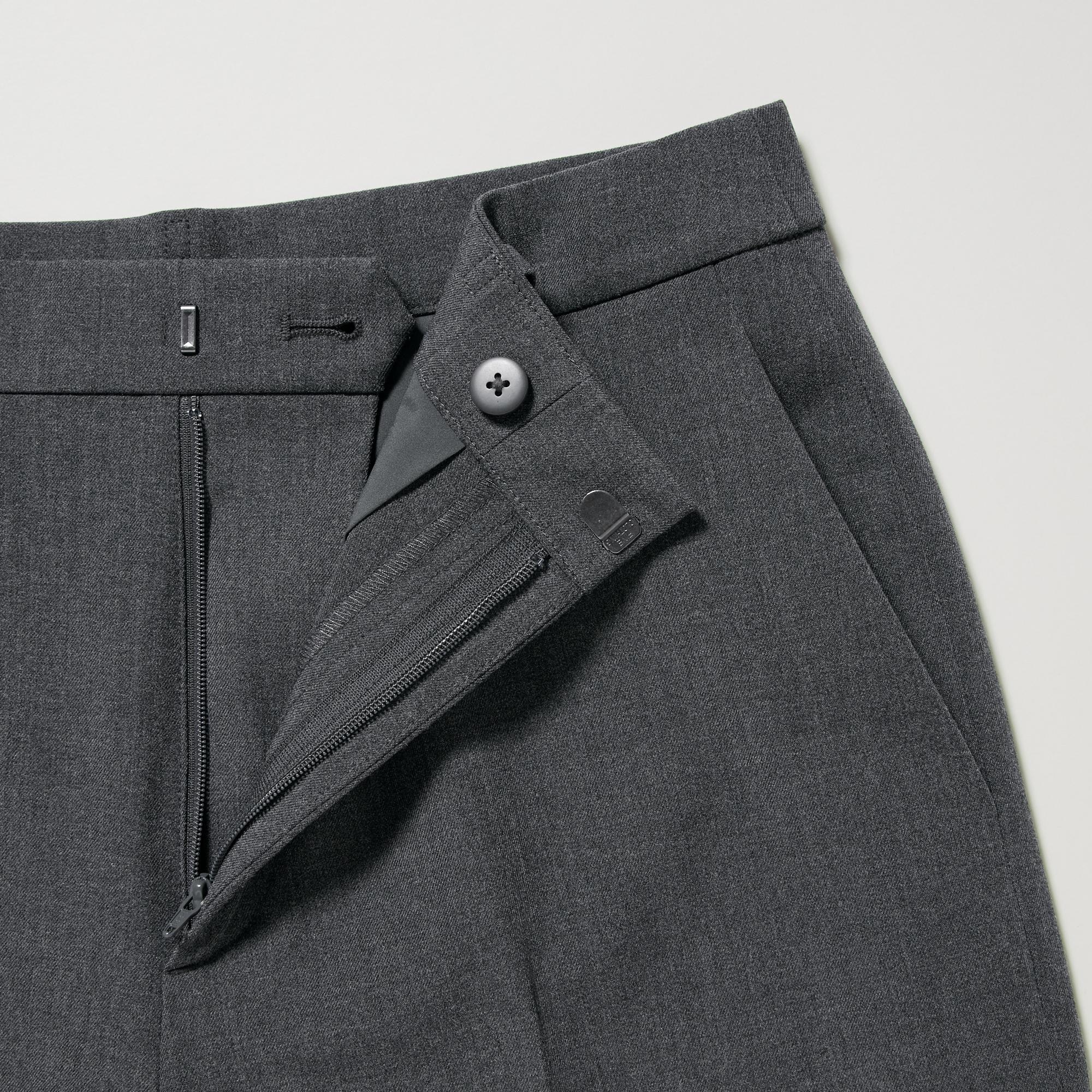 Smart Ankle Length Trousers | UNIQLO UK