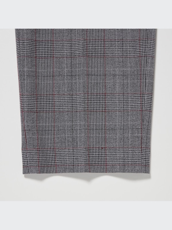 Smart Ankle Pants (2-Way Stretch Glen-Check)