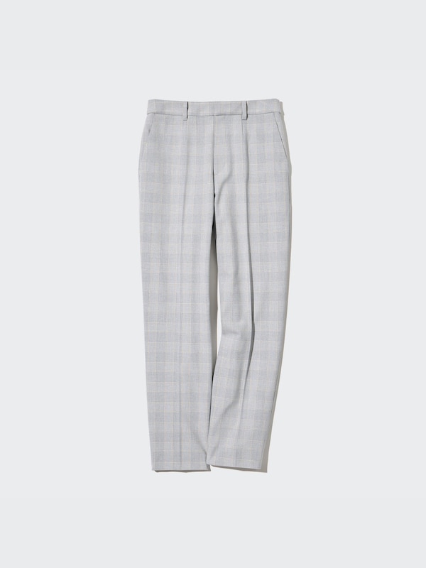 Smart Ankle Pants (2-Way Stretch Glen-Check)