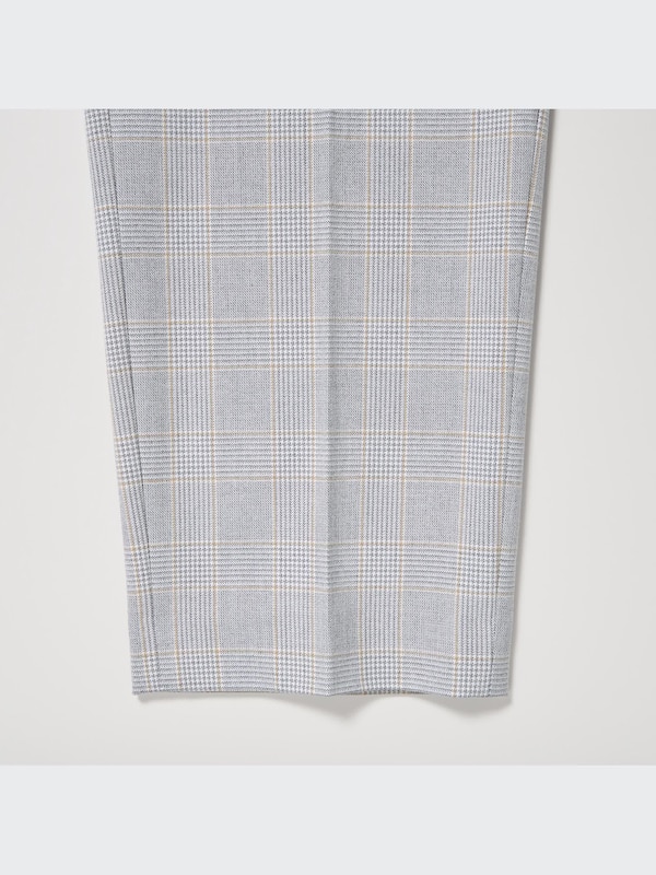 Smart Ankle Pants (2-Way Stretch Glen-Check)