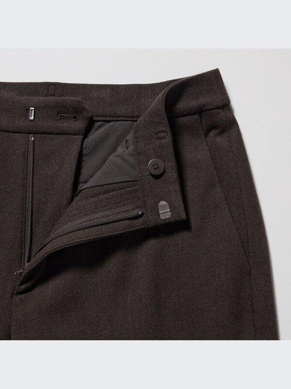Smart Ankle Pants (2-Way Stretch Herringbone)