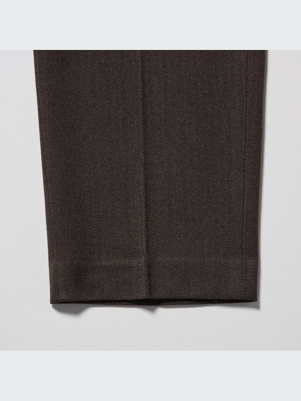 Smart Ankle Pants (2-Way Stretch Herringbone)