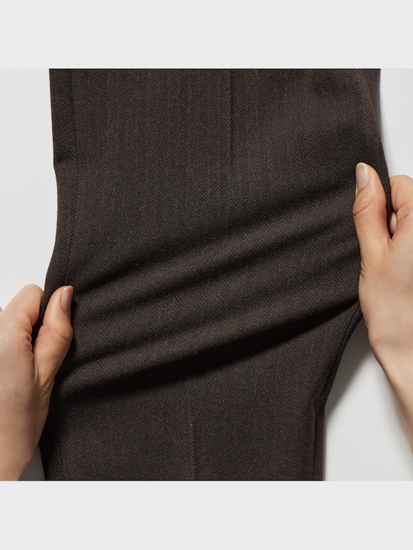 Smart Ankle Pants (2-Way Stretch Herringbone)