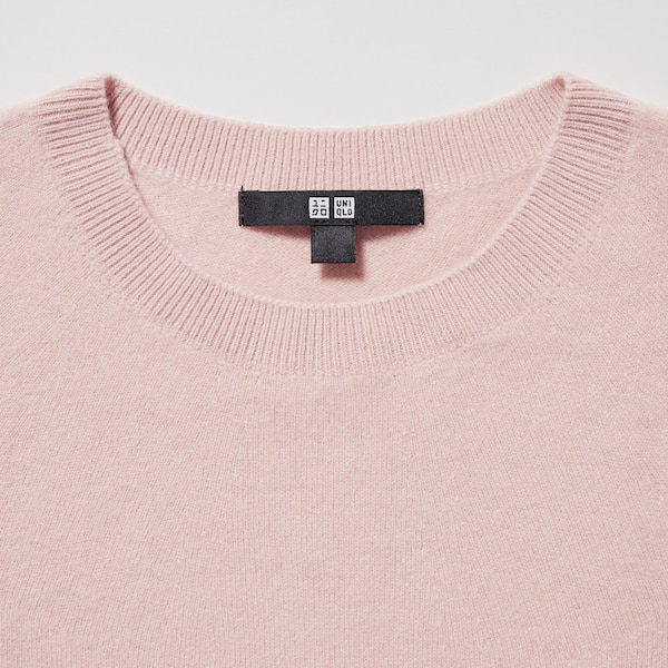 3D Knit Cashmere Crew Neck Long-Sleeve Sweater | UNIQLO US