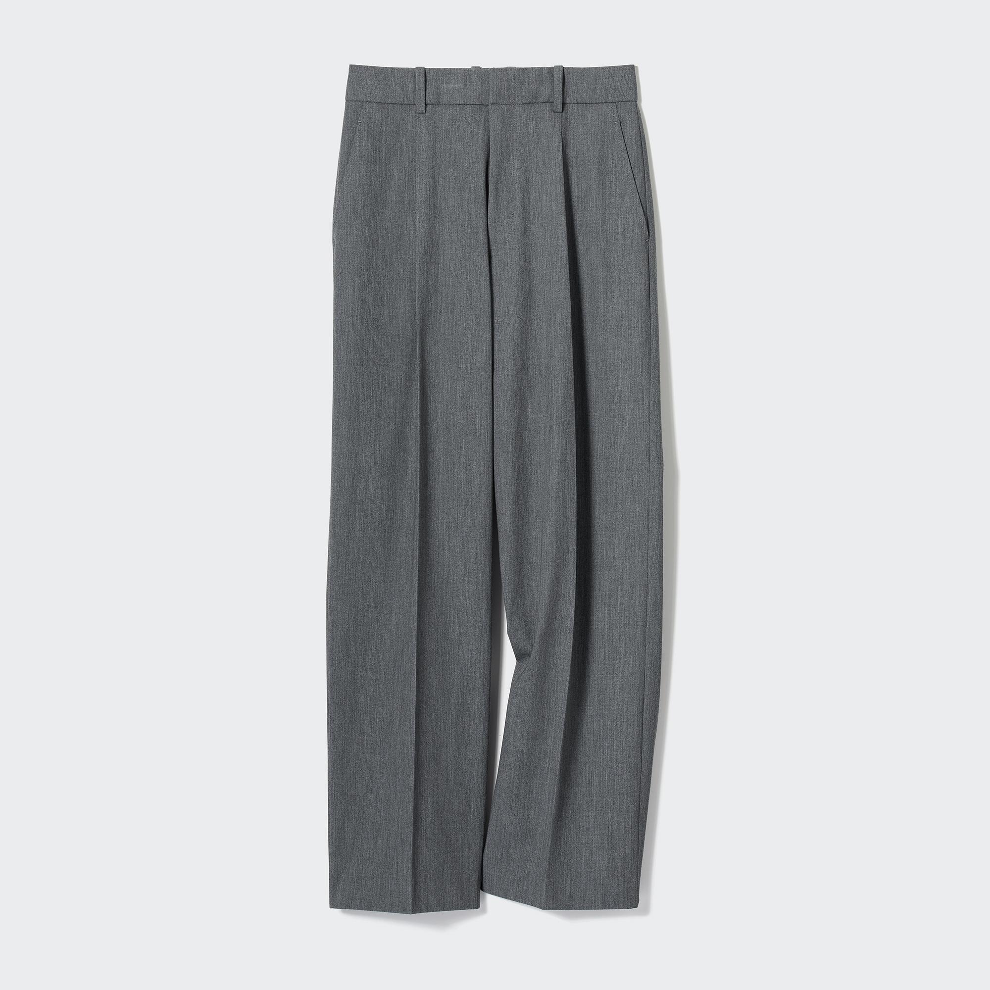 Check styling ideas for「Wide-Fit Pleated Pants」