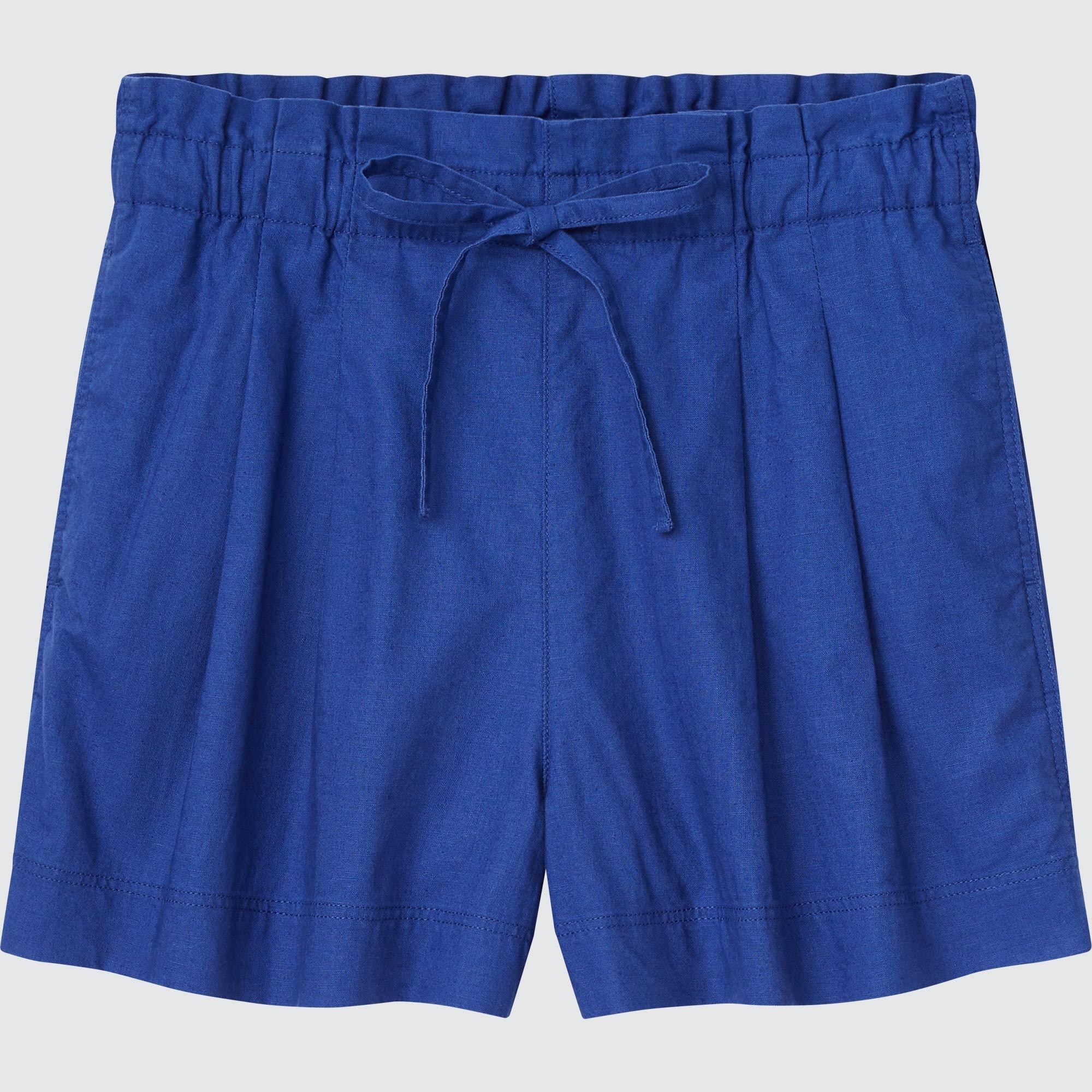 Linen-Cotton Shorts