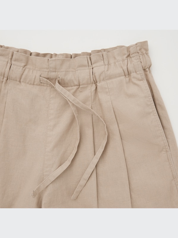 Linen-Cotton Shorts