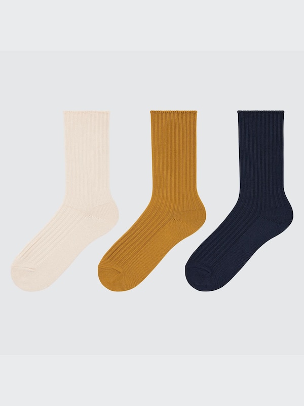 Ribbed Socks (3 Pairs)