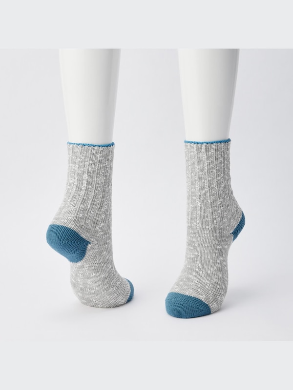 Low-Gauge Slub Socks (3 Pairs)