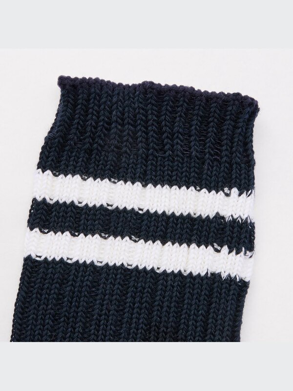 Low-Gauge Slub Socks (3 Pairs)