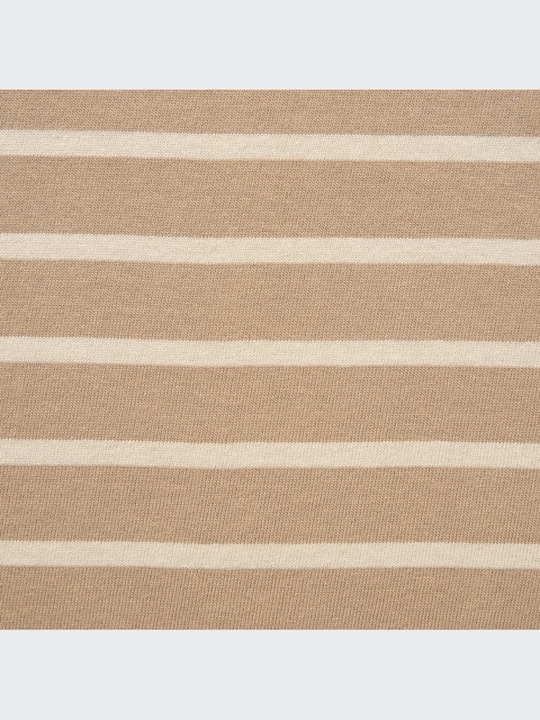Striped Crew Neck Long-Sleeve T-Shirt