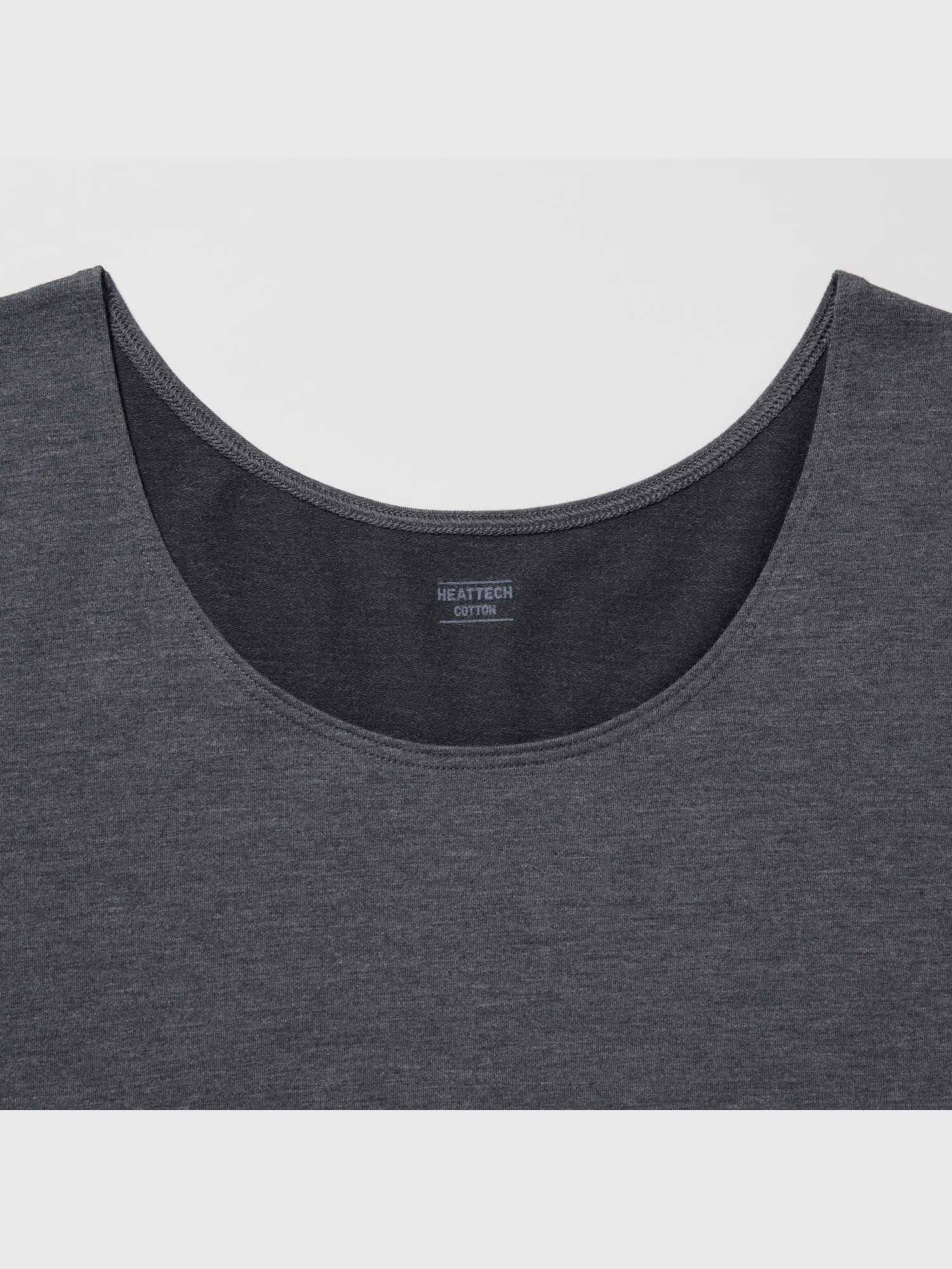 HEATTECH Cotton T-Shirt | Extra Warm | Scoop Neck - thumbnail 3