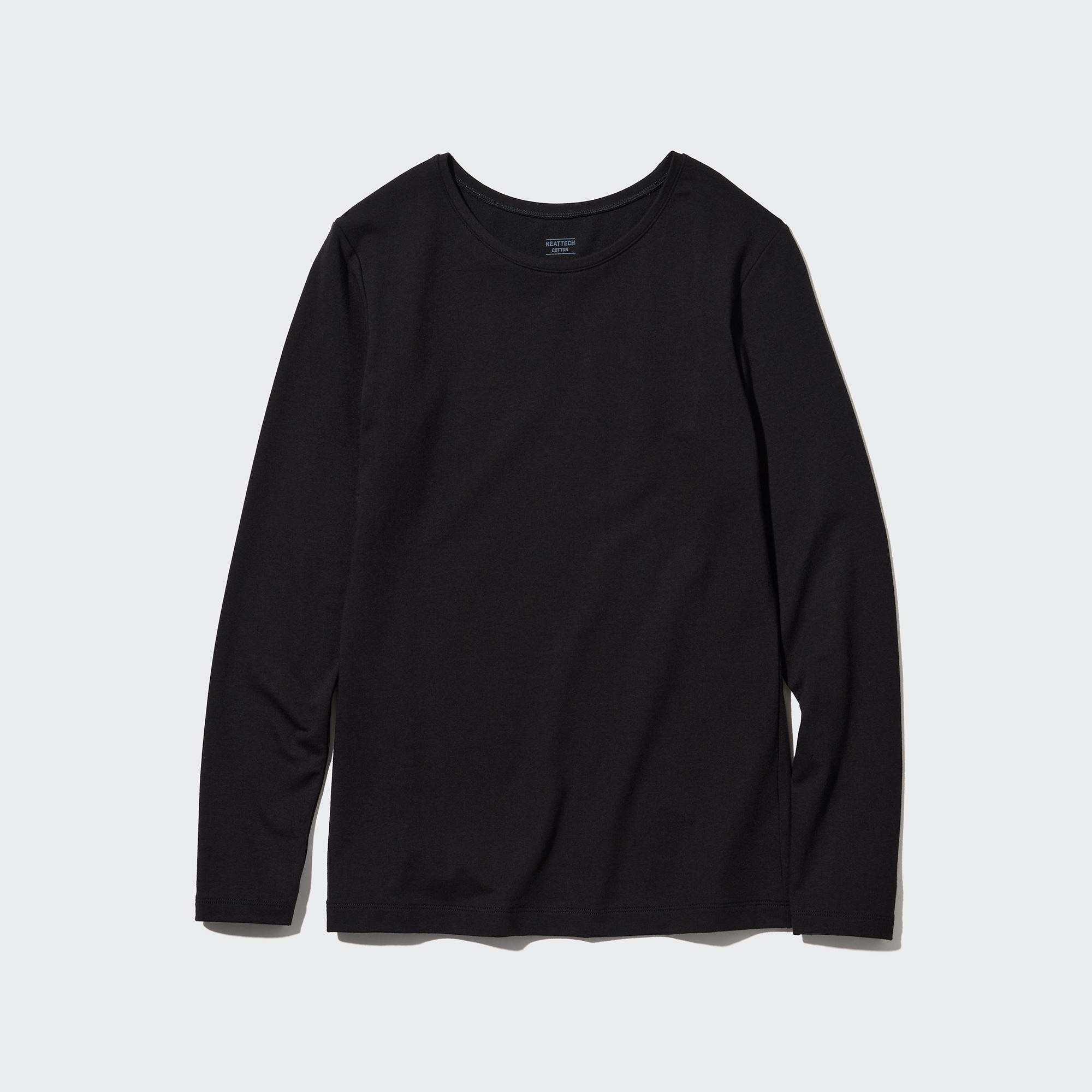 HEATTECH COTTON CREW NECK T (EXTRA WARM)