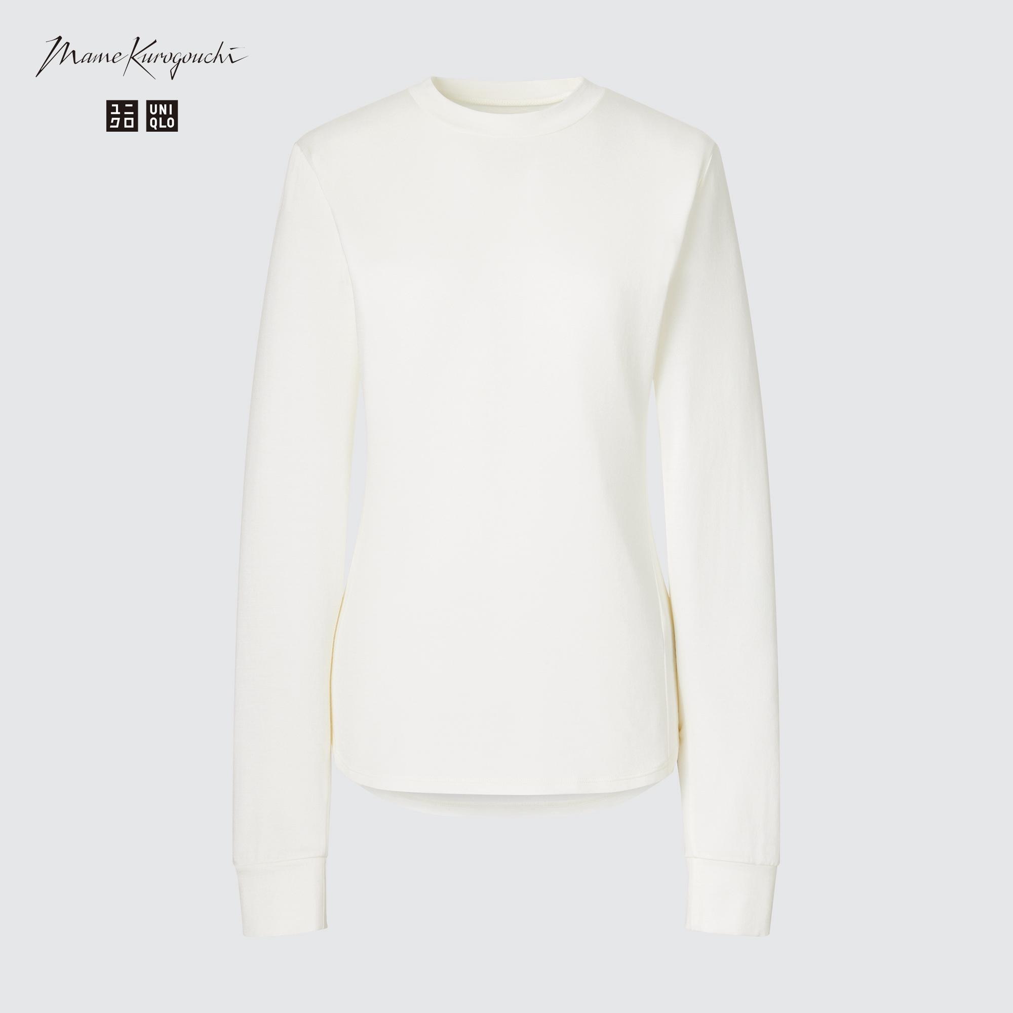 MAME KUROGOUCHI HEATTECH WOOL BLEND TURTLENECK T-SHIRT