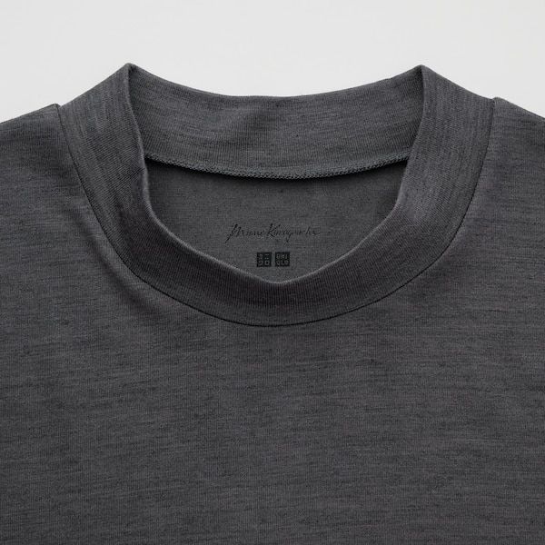 HEATTECH Wool Blend Crew Neck Long-Sleeve T-Shirt (Mame Kurogouchi ...