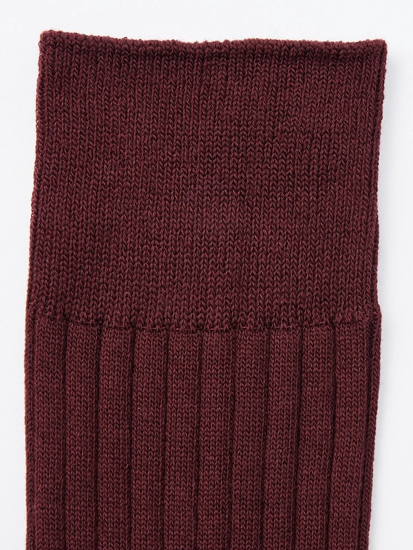 Supima® Cotton Wide-Ribbed Socks
