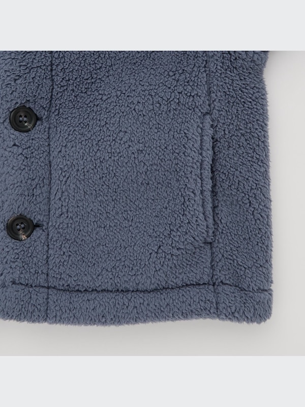 Faux Shearling Fleece Coat