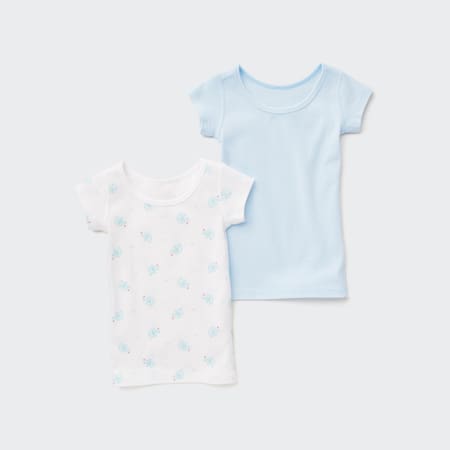 Toddler Cotton Ribbed T-Shirt (Two Pack)