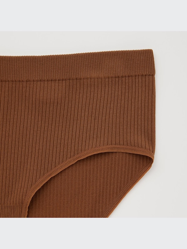 Seamless Ribbed Hip Huggers (Mame Kurogouchi)