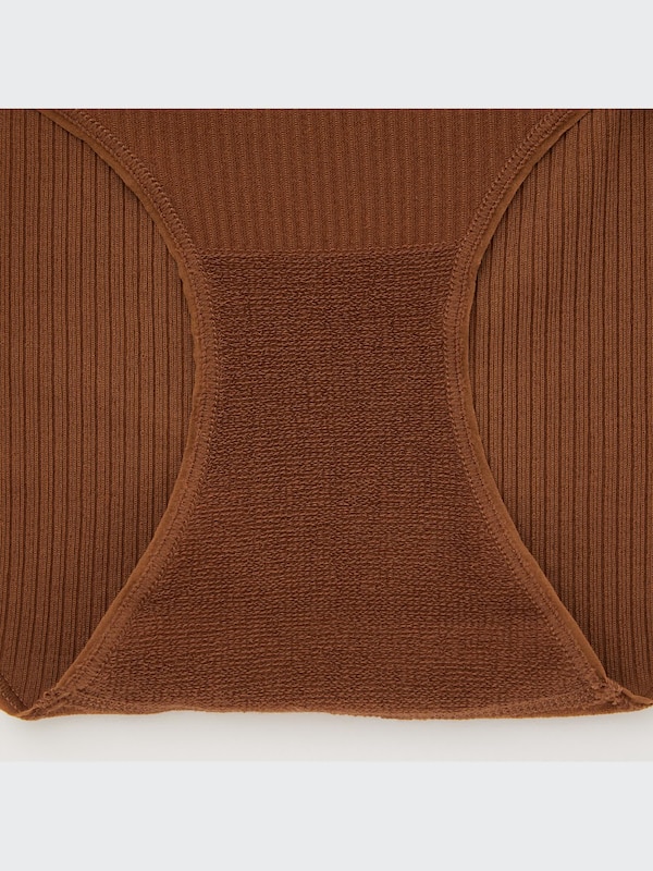 Seamless Ribbed Hip Huggers (Mame Kurogouchi)