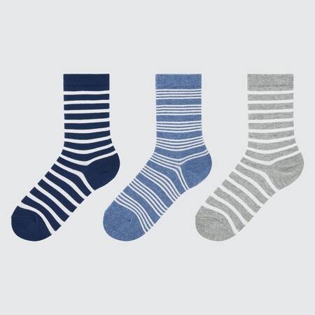 Kids Striped Socks (Three Pairs)